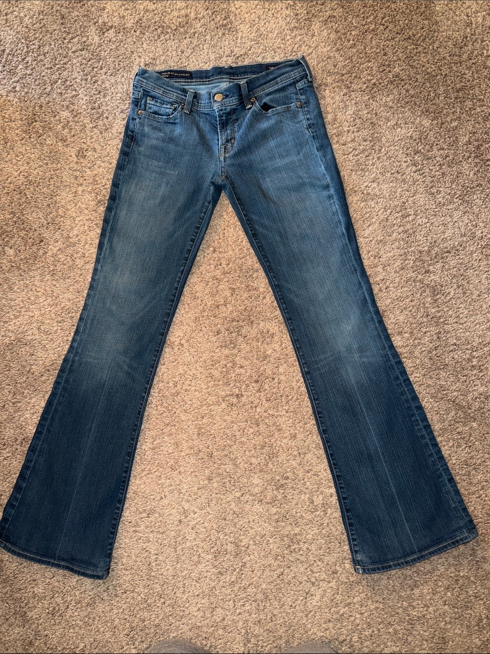 Citizens of Humanity Ingrid #002 Low
Rise Flare Jeans Y2K Stretch size 27